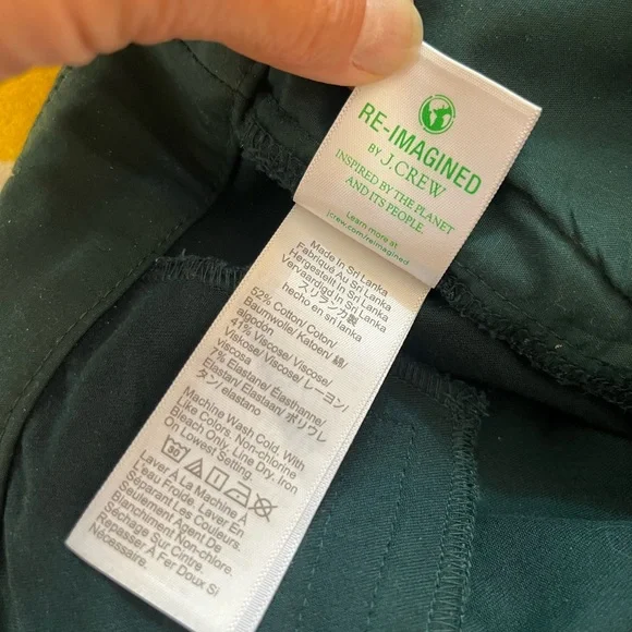 JCrew Kelsey pant - hunter green - size 6 - Picture 7 of 7